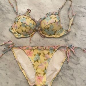 Victoria's Secret floral swim bikini